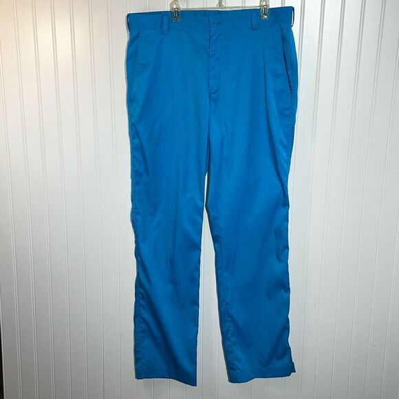Nike Golf Dri Fit Pants Men’s 32X32 Blue Performance Lightweight Activewear - Picture 1 of 10